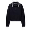 Fall and Winter New Women's Clothing Preppy Style Easiest for Match Comfortable Long Sleeve Polo Shirt Collar Knitting Sweater 3653122