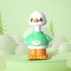 Kids Walking Duck Toy Press Go Inertial Drive Pull Back 360 Degrees Rotatable Head Duck
