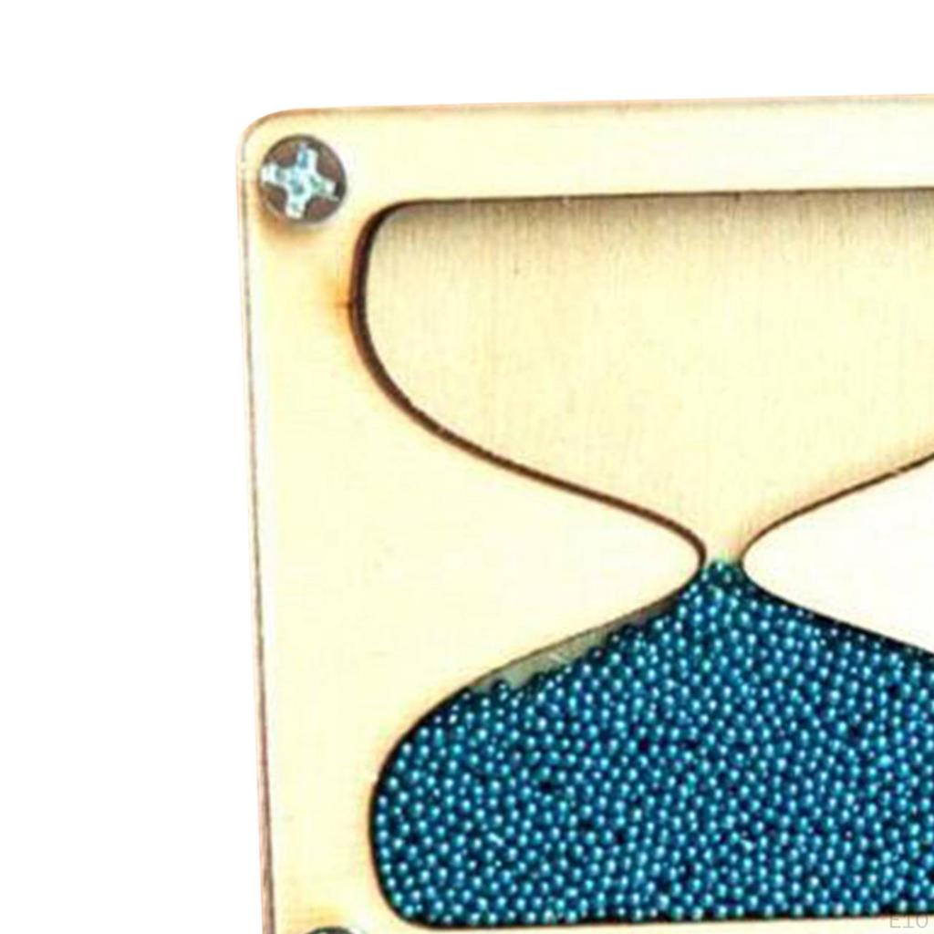 Busy Board Wooden Hourglass Motor Skill Early Education Montessori Teaching Accessories for Boy Girl