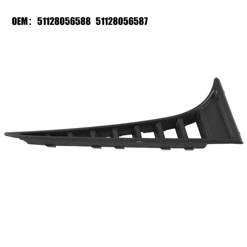 1Pair Car Rear Bumper Grill Trim Strip 51128056587 51128056588 For BMW 3' F80 M3 4' F82 F83 M4 Radiator Grille Cover-A87Q