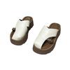 Wear 2025 New Roman Slippers Women's Summer Muffin Heightened Thick Bottom High-end Explosion Baotou Sandals Summer