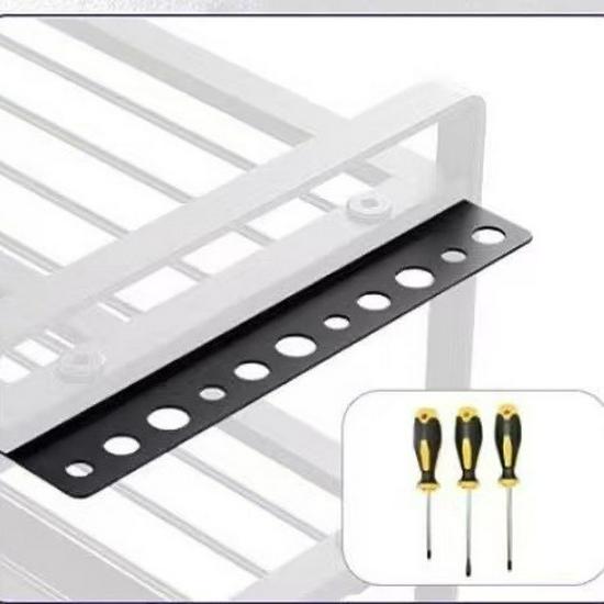 4-Tier Wall-Mounted Electric Tool Storage Rack
