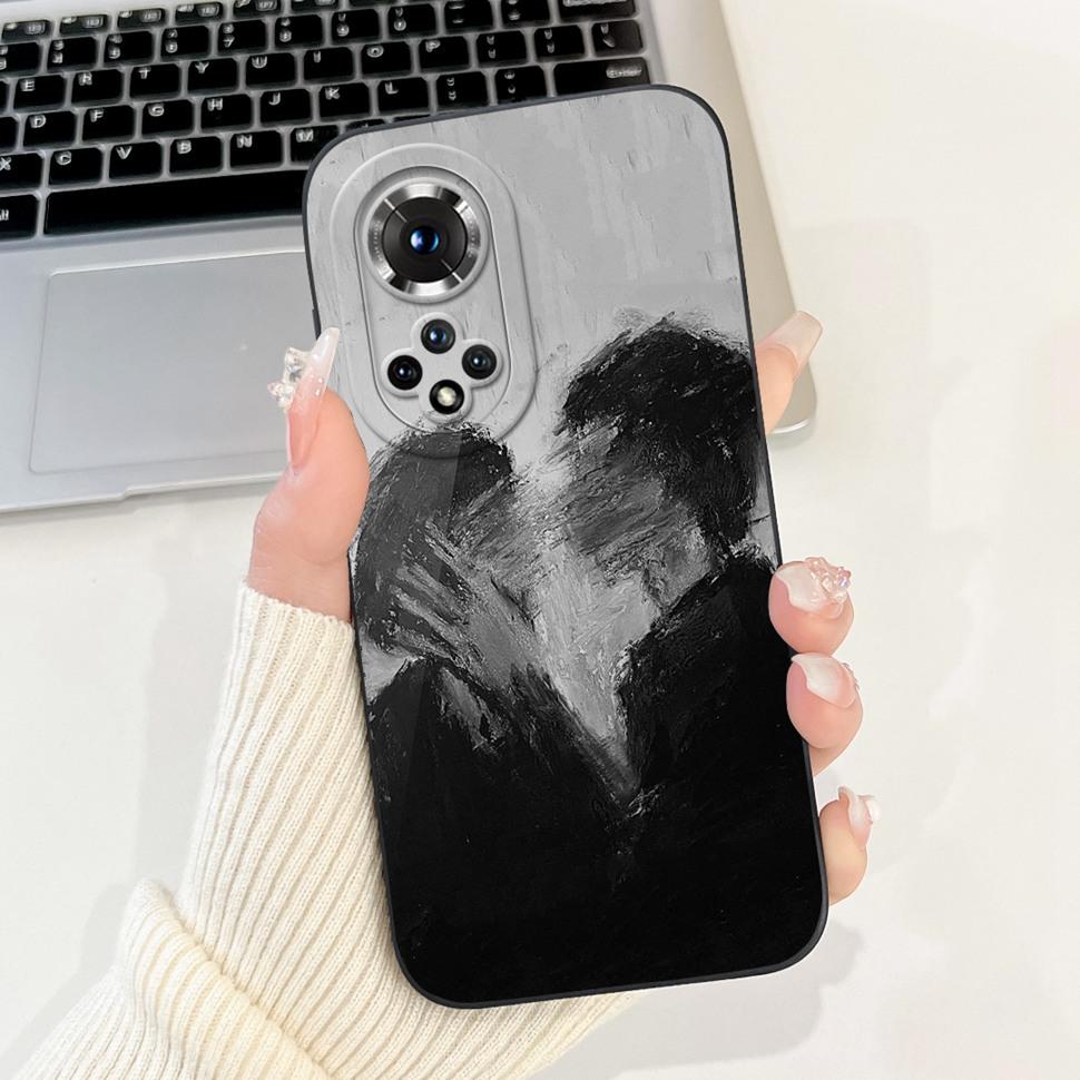 For Honor 50 Pro Case Stylish Art Painted Cover Soft Silicone Phone Case For Honor 50 Honor50 50SE SE Pro Back Cover