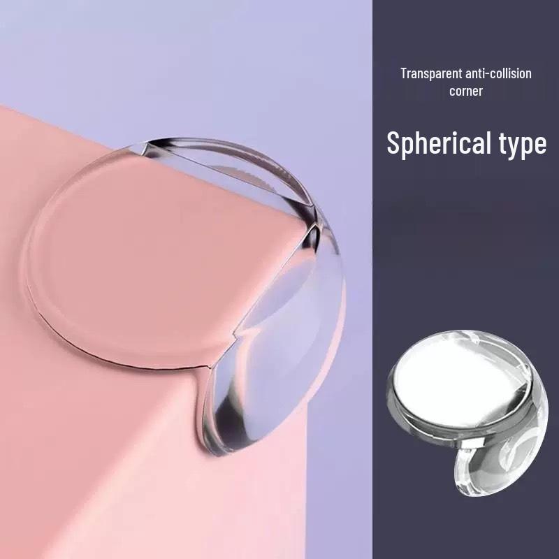 Teardrop Silicone Corner Protectors: Transparent Table Guards for Collision and Bump Safety