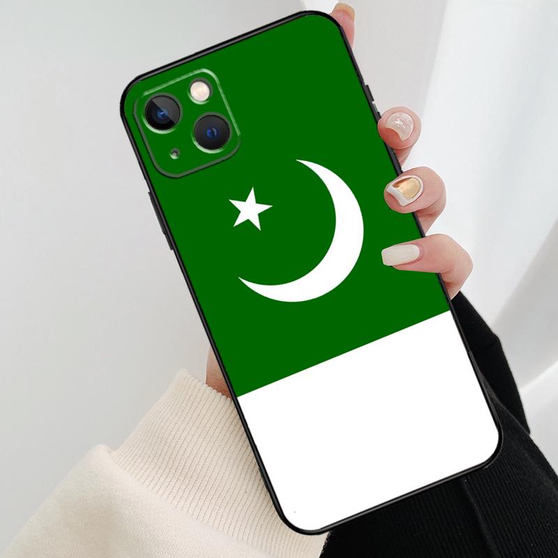 Pakistan Flag Banner Phone Case For iPhone 17 Pro Max 15 14 13 11 12 16 Pro Max mini 15 16 Plus 16e 17 Air Cover