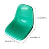 Molded Bucket Seat Plastic Cafes Easy to Install Replacement Restaurants Commercial Meal