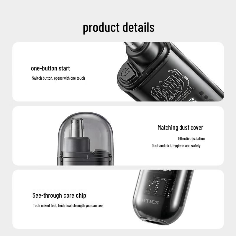 RTICS Electric Nose Hair Trimmer