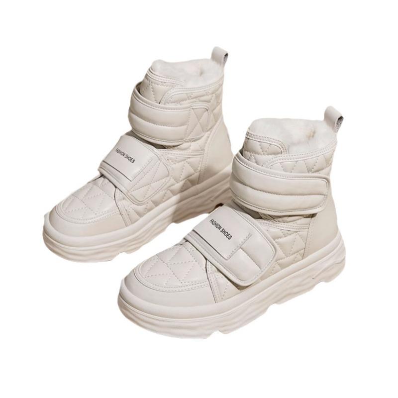 Snow boots women's shoes new winter velvet women's boots waterproof and non-slip thickened warm cotton shoes