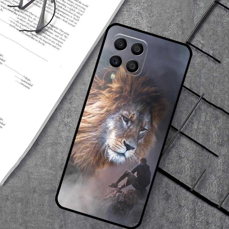 

Lion Animal Case For Samsung Galaxy M14 M12 M11 M13 M15 M06 M16 M36 M56 M31 M53 M32 M52 M35 M55 M34 M54 Samsung M34 5G