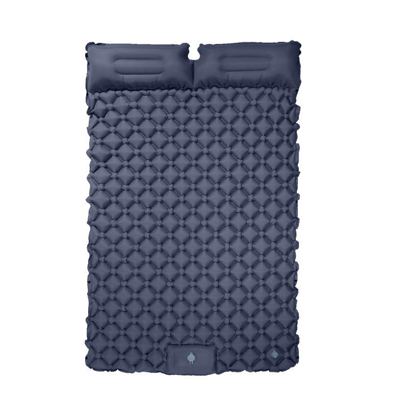 Diamond TPU Inflatable Camping Mat - Foot-Operated, Thickened and Moisture-Proof