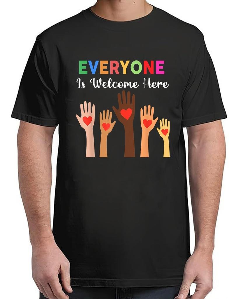 Everyone Is Welcome Here Idaho Teacher T-Shirt For Unisex S-4XL
