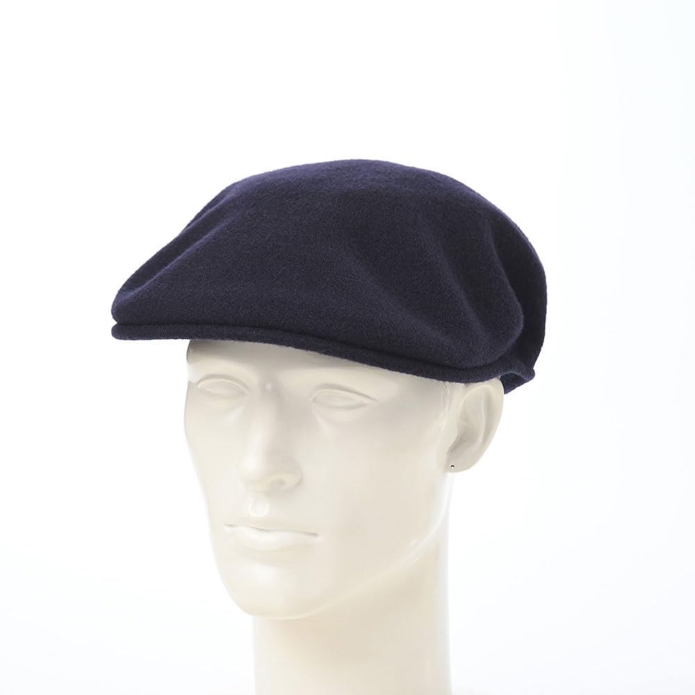 WOOL 504 Kgwh001 Dark [Kangol] (Wool) (JP, Alphabet, M, Blue)