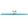 Hard Billiard Pool Cue Stick Carrying Case Aluminum Alloy Pool Cue Case with 2 Slots Blue