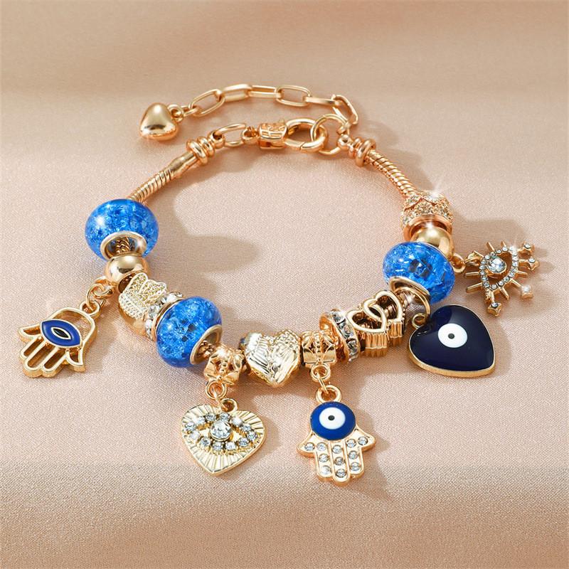 Bracciale Corona di Fiori Estiva da Spiaggia per Donna con Accenti di Conchiglie per la Vacanza
