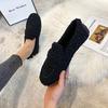 Fur Shoes Female Fall and Winter Outside 2025 Lamb's Wool Soybean Shoes Female Padded Flat Bottom Cotton Shoes Big Size