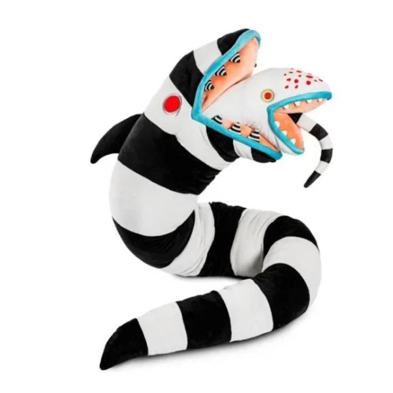 Beetle Juice Plush Toy Figurine Horror Stuffed Dolls  Beetlejuices Cartoon Snake Monster Plushies Christmas Gift For Children