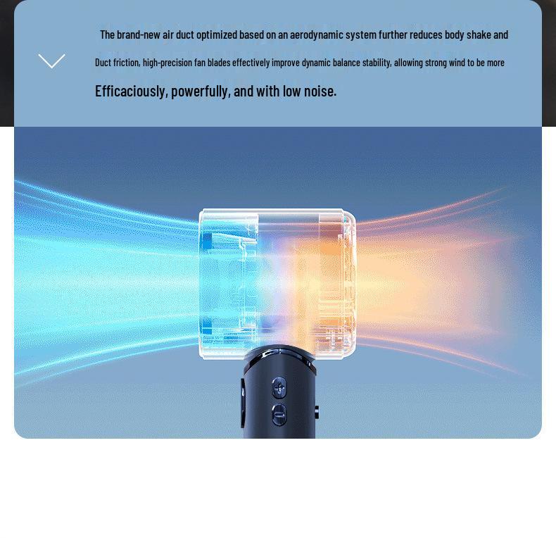 USB Portable Handheld Fan: Mini Size, Long Battery Life, 120-Speed Display, High-Speed Outdoor Use.