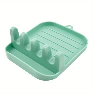 1pcs Spoon Rest, Multi-purpose Utensils Holder, Spoon Shovel Rack, Pot Cover Rack, Spatula Rack Shelf, Kitchenware Rack For Restaurant