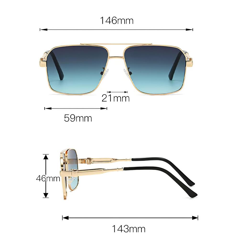 New in Fashionable Vintage Sunglasses for Women Blue Lens Glasses for Men Casual Unisex Glasses Sunglasses Women Gift