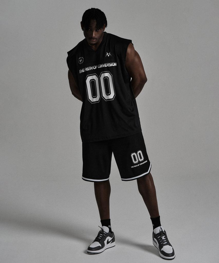 JELEVE Football Bermuda Wide Pants