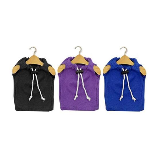 Reptile Clothes Adjustable Drawstring Pullover Pet Reptile Apparel Vest for Small Reptiles Bearded Dragons Geckos Lizards