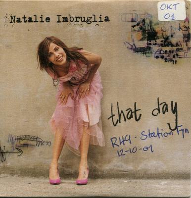 CD NATALIE IMBRUGLIA - That Day 74321893602PROM BMG UK & Ireland 2001 Europa Rock Używany