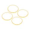 4PCS 20in Wheel Rim Protection Ring Wheel Edges Trim Tire Decoration Accessories Replacement For Tesla Model Y Yellow