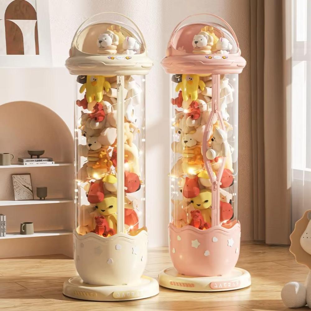 Plastic Plush Toy Storage Tube Moistureproof Children's Toy Storage Bucket New Doll Storage Box