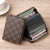 Elegant Women's Card Holder: European-American Style, Multiple Slots, High-End ID Wallet, Large Capacity for Driver's License and Cards