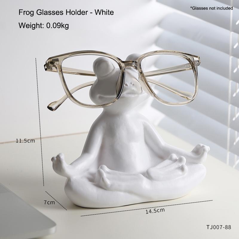 

Creative Frog Glasses Storage Rack Art Ornament Glasses Storage Holder Glasses Store Props Decoration Display Rack Gift