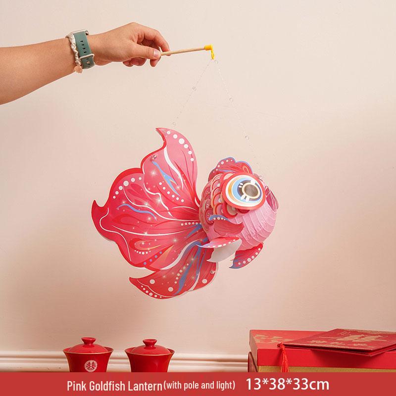

Auspicious Goldfish Lantern & Bride s DIY Robe Set for Wedding Decorations & Photos