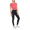 Under Armour UA Leggings da Allenamento con Stampa di Lettere Preferita Donna Leggings Nero 1329318-001