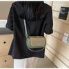 New Women's Handbag Fashiable Versatile Small Square Box Bag Simple Quality Crossbody Bag Stylish Polyester Lining PU Material