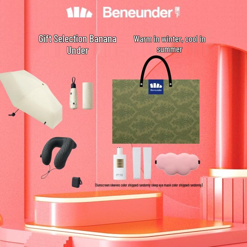 

Beneath the Banana Five-Fold Capsule UV Protection Umbrella Gift Set