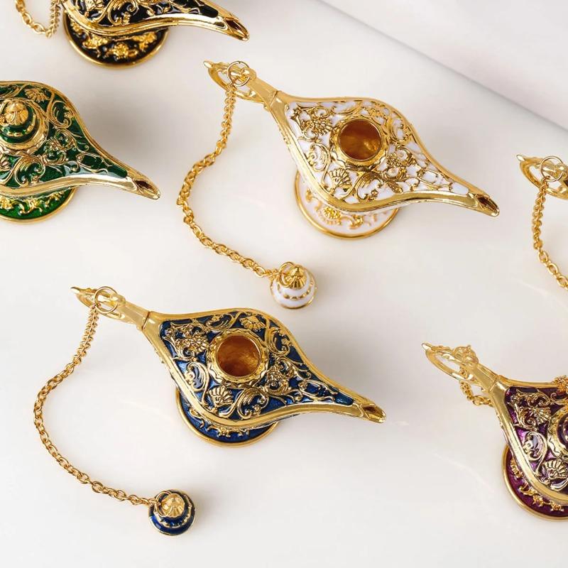 Aladdin European Ornament Vintage Home Russian Ing Lamp Metal Decoration Crafts Home Decoration