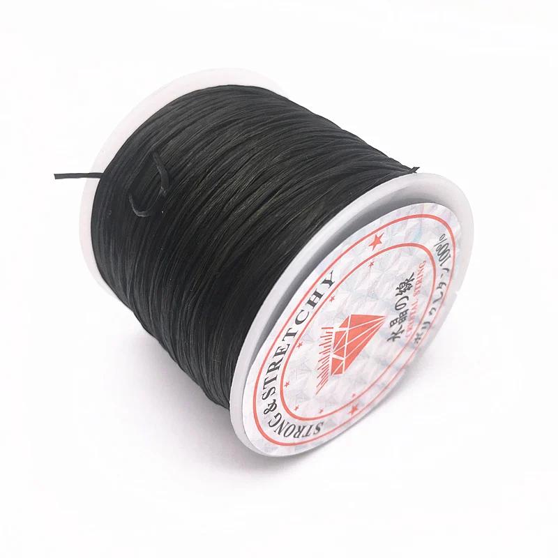 50M/Roll Colorful Flexible Elastic Crystal Line Rope Cord For Jewelry Making Beading Bracelet Wire Fishing Thread Rope