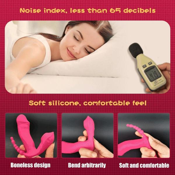 3 IN 1 Sucking Vibrator 7 Mode Vibrating Sucker Anal Vagina Clitoris Stimulator Wearable Oral Suction Erotic Sex Toys for Women Orgasm