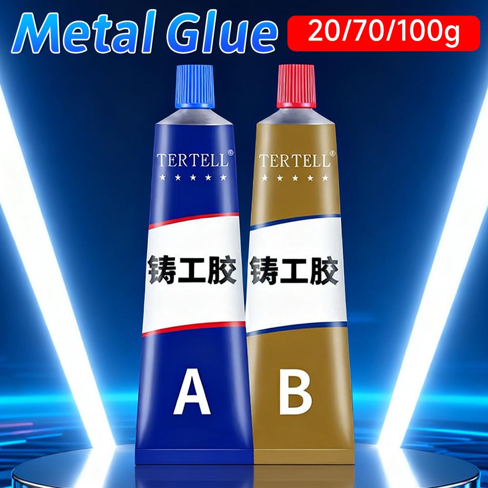 3-1PCS High Temperature Glue for Metal Welding Strength Repair Resistant Magic AB a Plastic Wood B Adhesive Purpose Bi Component