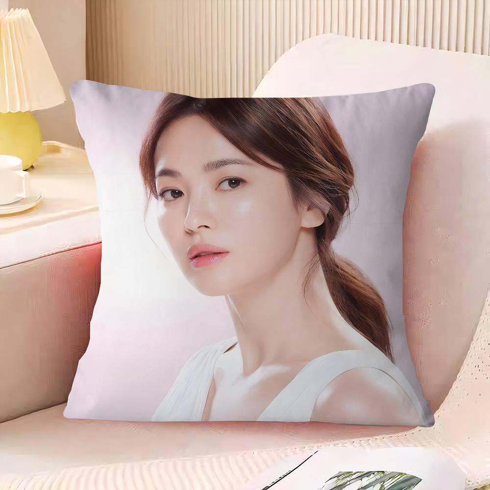 Песня Хе-Кё Наволочка для подушки Декоративная наволочка с принтом для дивана 16x16Inch