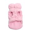 Warm Pet Jacket Vest Hoodie Dress with Double Buckle Design for Dogs And Cats Winter Clothing Outfit in 8 Colors