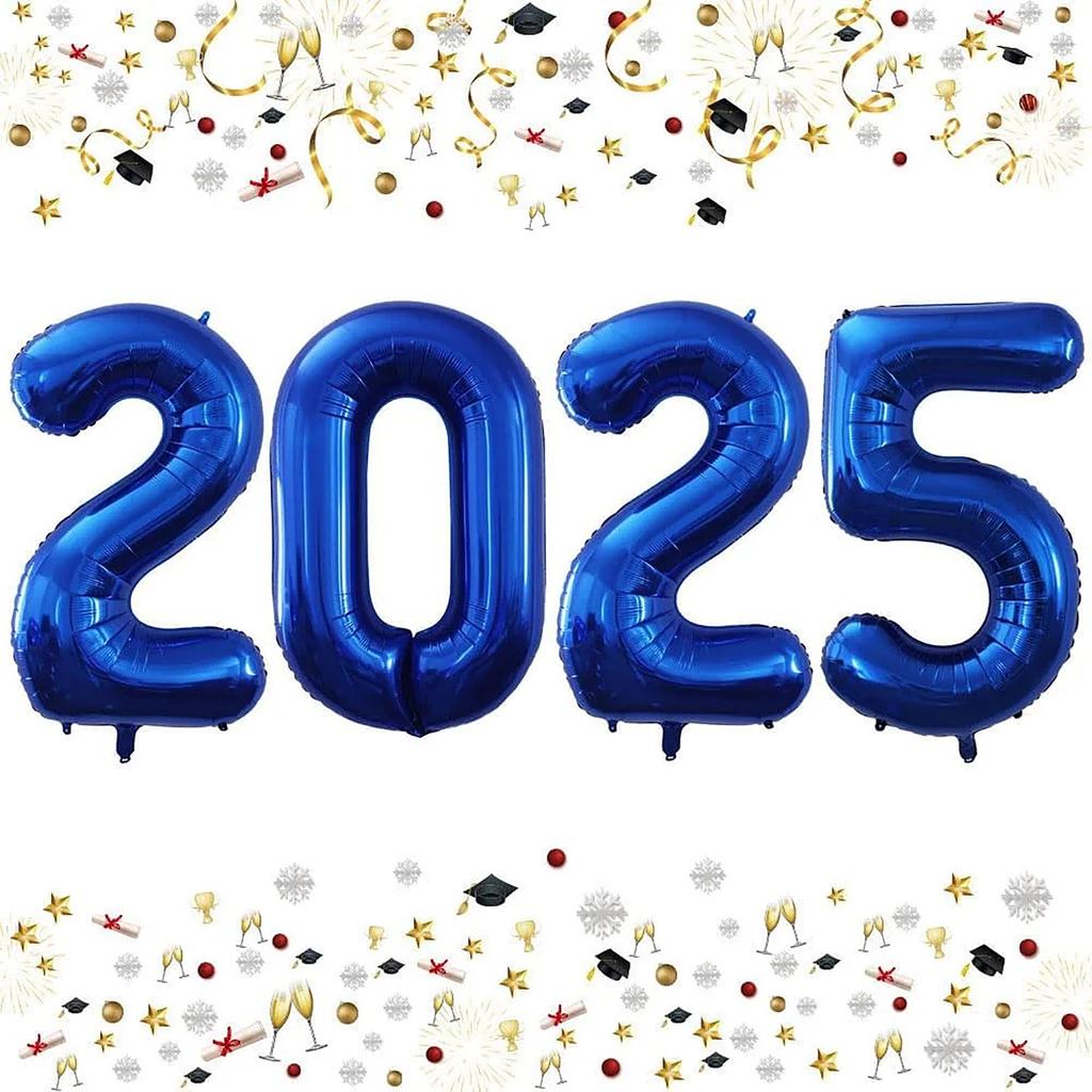 40 Inch Foil Number Balloons – Large Birthday Party Decoration Balloons For Celebrations And Photo Backdrops