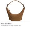 Lemaire Fabric Hobo Bag Shoulder Bag Medium Unisex Caramel Brown BG0074-LF1330-430