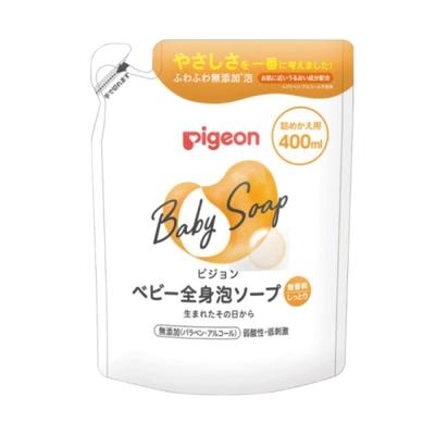 Pison Baby Body Foam Cleanser Moist Refill 400ml