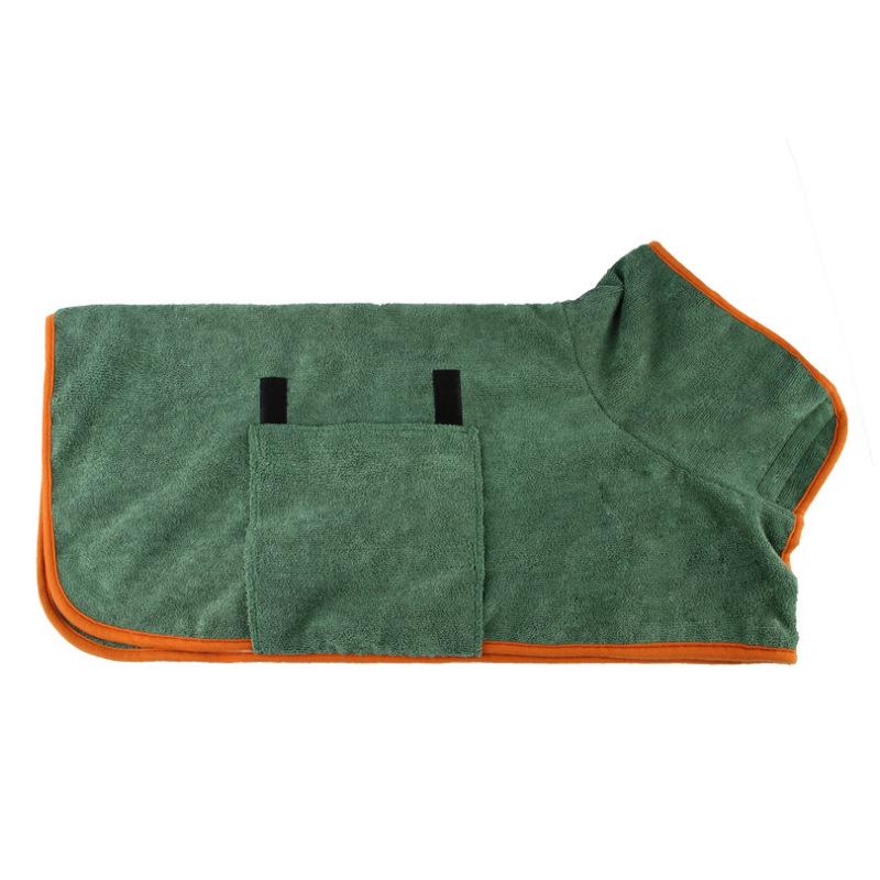 Absorbent Pet Bathrobe Towel for Small, Medium, Large Dogs & Cats