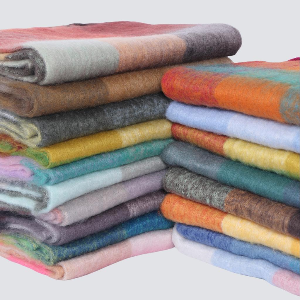 Winter Cashmere Scarf Student Neck Thick Warm Shawl For Women Couple Tassel Bufanda Blanket Pashmina Wraps Long Plaid Poncho