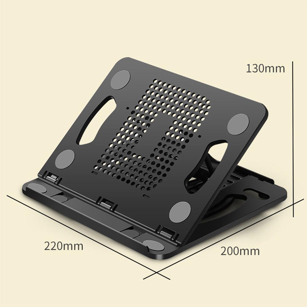 Drehbar Einstellbarer Faltbarer Laptopständer Universal Tragbarer Desktop Notebook-Halter Tablet-Halterung Stütz Zubehör