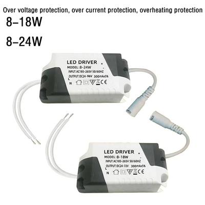 LED Konstantstromtreiber 8-24W 8-18W Netzteil-Adaptereinheit Lichttransformator DC24-72V DC24-96V Geeignet für LED-Leuchten