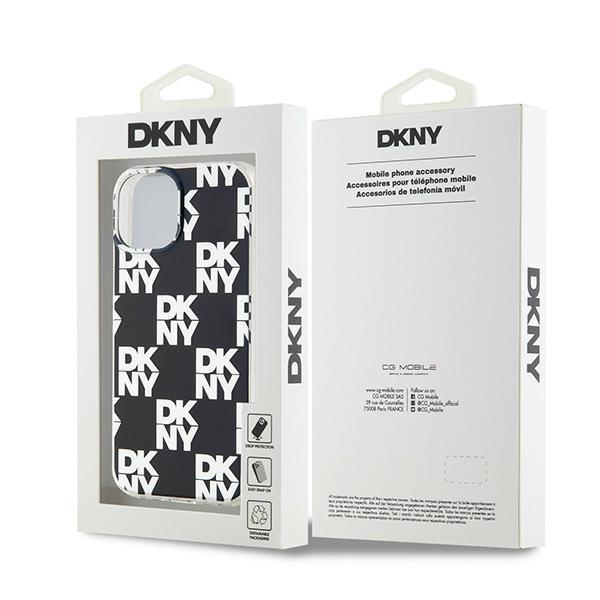 Dkny Dkhcp15Shdlcek Iphone 15 / 14 / 136.1 Black/Black Hardcase Iml Checkered Mono Pattern