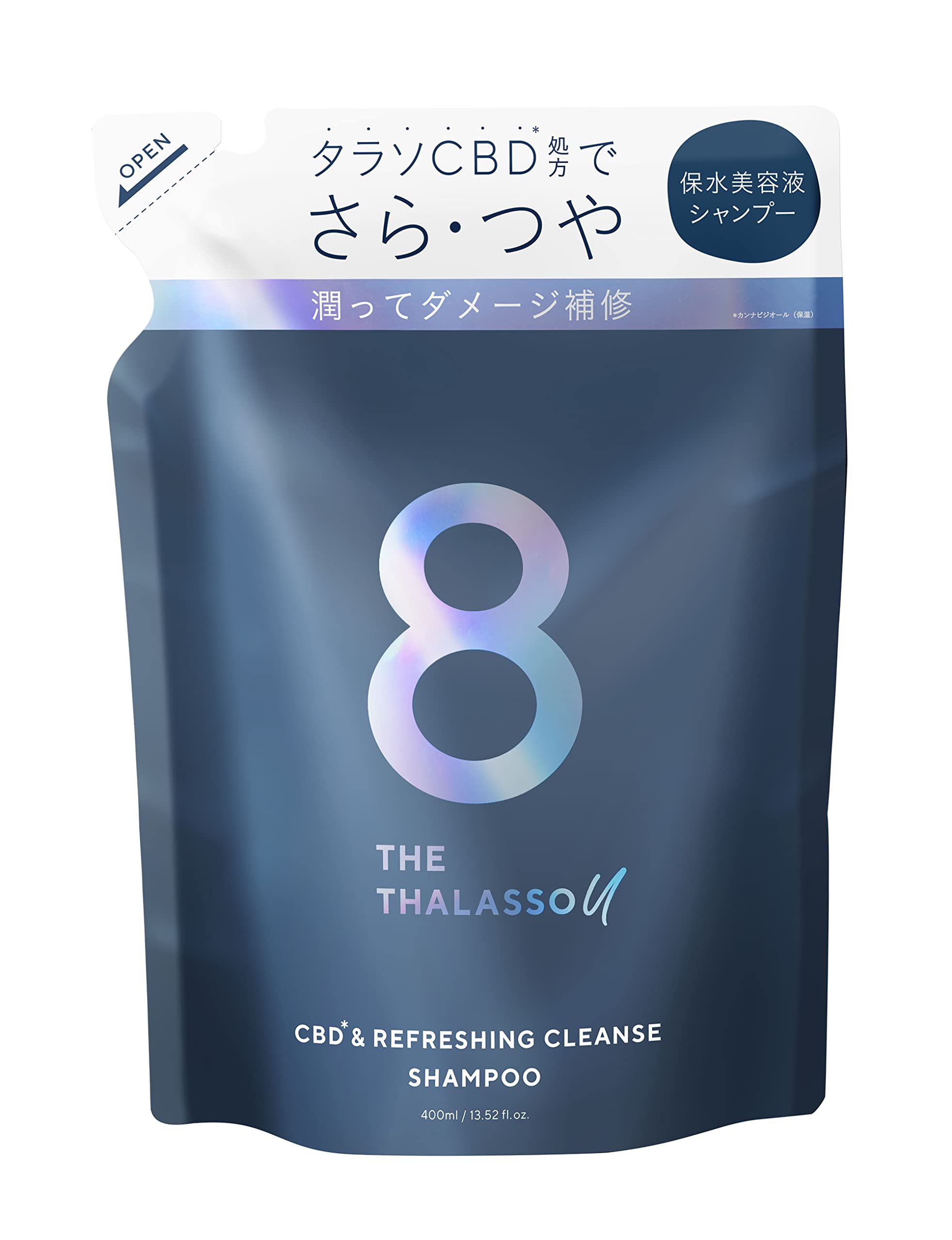 

Eight the Thalasso You CBD & Refreshing Cleanse Serum Shampoo (Refill)