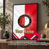Custom Name Feyenoord 5D Diamond Painting Personalized Full Drill Diamond Art Kit Gift